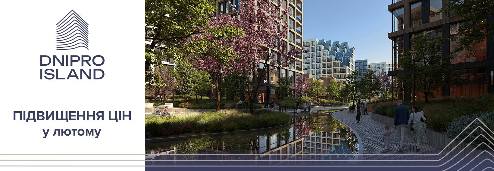 Підвищення цін у ЖК Dnipro Island в лютому 2025 року